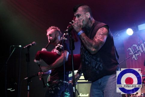 Pipes + Pints (CZ) 5. Mighty Sounds Festival, Tabor CZ - Band Zone Stage  18. Juli 2009 (7).JPG